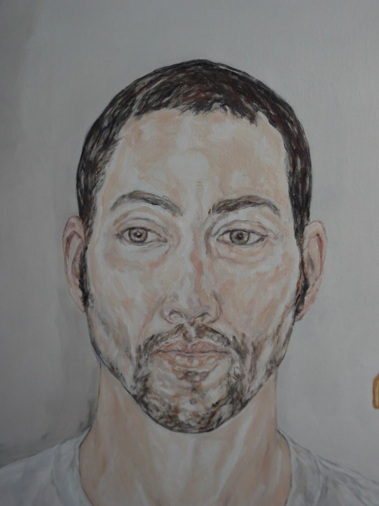 Damon - detail oil on canvas 2012